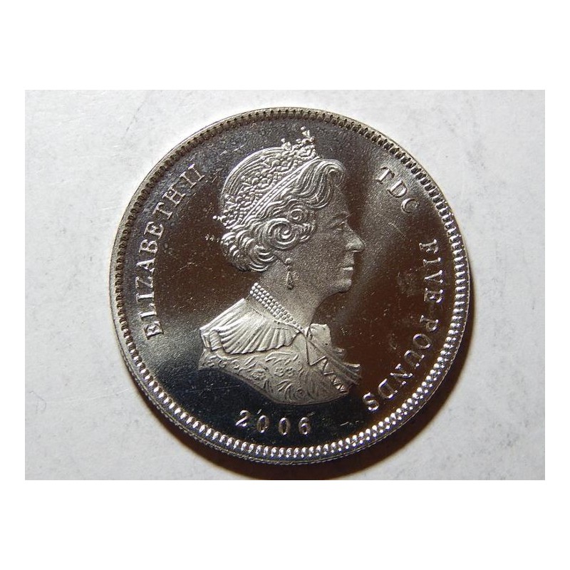 Tristan da Cunha 5 Pound 2006 PROOF č36195 Tristan da Cunha 5 Pound 2006 PROOF č36195