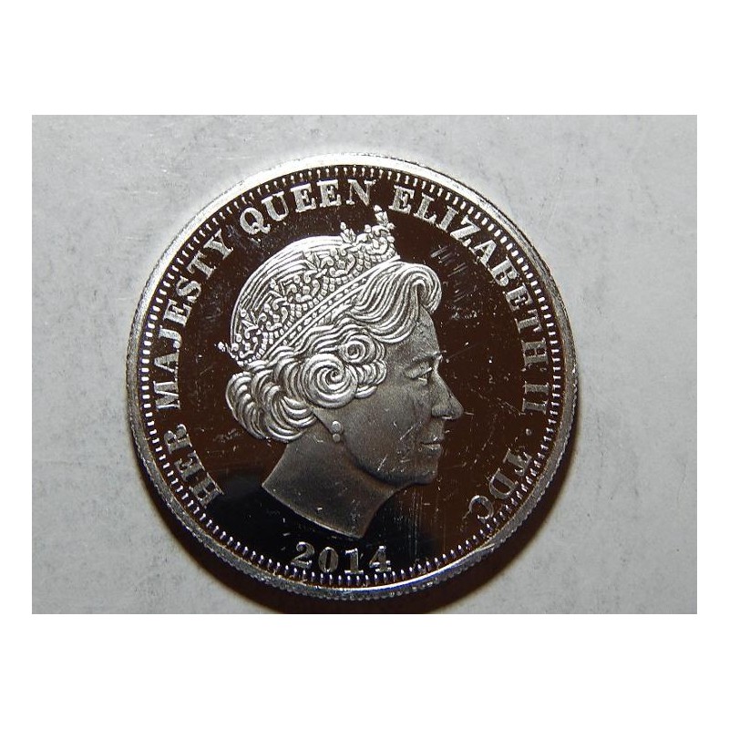 Tristan da Cunha 5 Pound 2014 PROOF č36277 Tristan da Cunha 5 Pound 2014 PROOF č36277