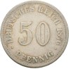 Německo Císařsrví 50 Pfennig 1876 H XF č00070