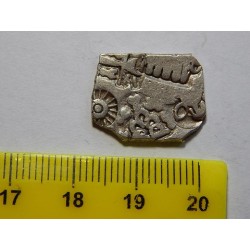 Indie Muaryan Period Maghad dynastie Ag Punchmark RAR 3.53g14mm č00106