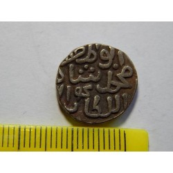 Indie Delhi Sultan Muhamad Shah 6 Gani 3,58g 14mm XF č00108
