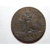 Belgie 5 Cents 1833 Cu signature bez tečky UNC č00117