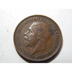 Anglie 1 Farthing 1928 XF-UNC č39176