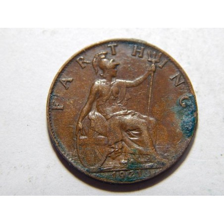 Anglie 1 Farthing 1921 XF č38289