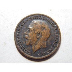 Anglie 1 Farthing 1917 XF č38287