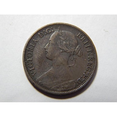 Anglie 1 Farthing 1866 XF č39135