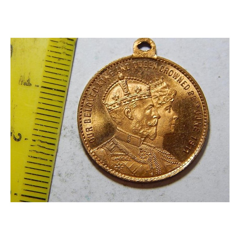 Anglie Edward VII. korunovační medaile 1911 XF č39670 Anglie Edward VII. korunovační medaile 1911 XF č39670
