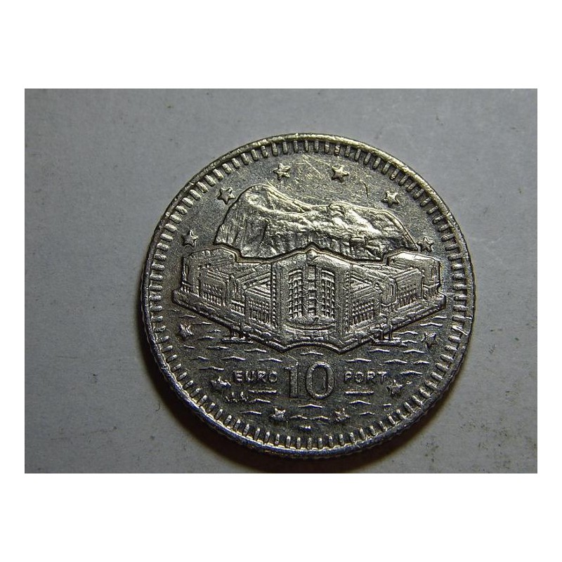 Gibraltar 10 Pence 2003 XF č39679 Gibraltar 10 Pence 2003 XF č39679