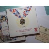 Gibraltar 2 Pounds 1986 BU ve folderu čŠU04