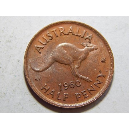 Austrálie ½ Penny 1960 UNC č39666