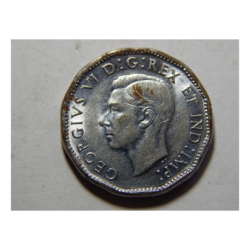 Kanada 5 Cents 1945 XF č39175 Kanada 5 Cents 1945 XF č39175