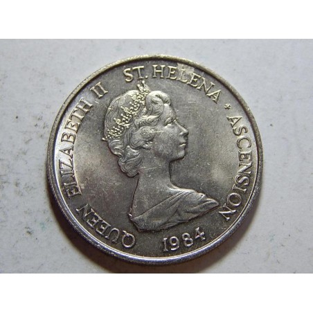 Svatá Helena 10 Pence 1984 UNC č39668