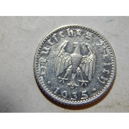 Německo 3. Říše 50 Reichspfennig 1935 D XF č00733