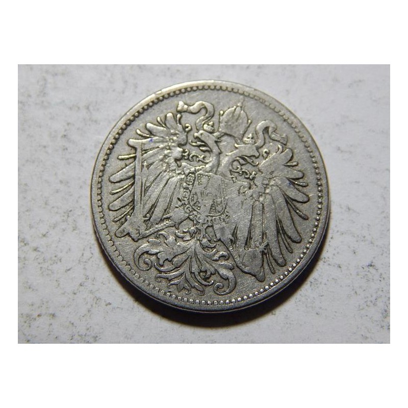 František Josef I. 20 Heller 1893 VF č20977 František Josef I. 20 Heller 1893 VF č20977