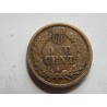 USA 1 Cent 1863 Indián XF-UNC č00223