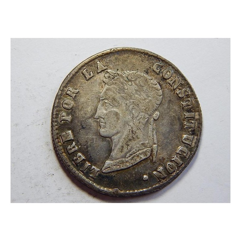Bolívie 4 Soles 1856 PTS FJ Ag XF č00173 Bolívie 4 Soles 1856 PTS FJ Ag XF č00173