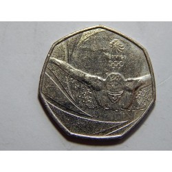 Anglie 50 Pence 2016 plavání UNC č39727