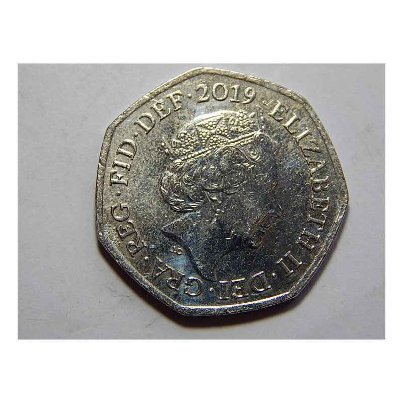 Anglie 50 Pence 2019 UNC č39716 Anglie 50 Pence 2019 UNC č39716