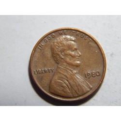 USA 1 Cent 1980 XF č37346 