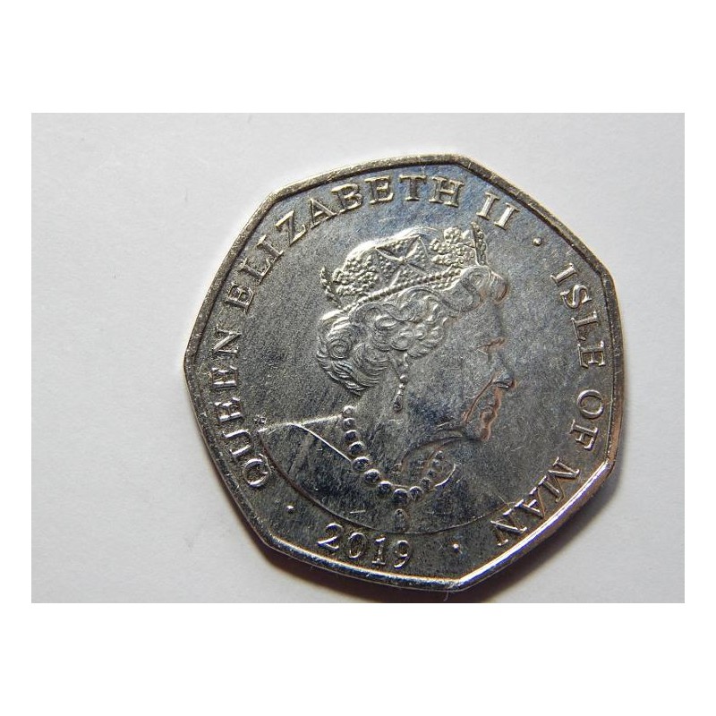 Isle of Man 50 Pence 2019 Cover drive UNC č39703 Isle of Man 50 Pence 2019 Cover drive UNC č39703