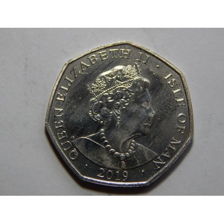 Isle of Man 50 Pence 2019 Crocodile UNC č39708