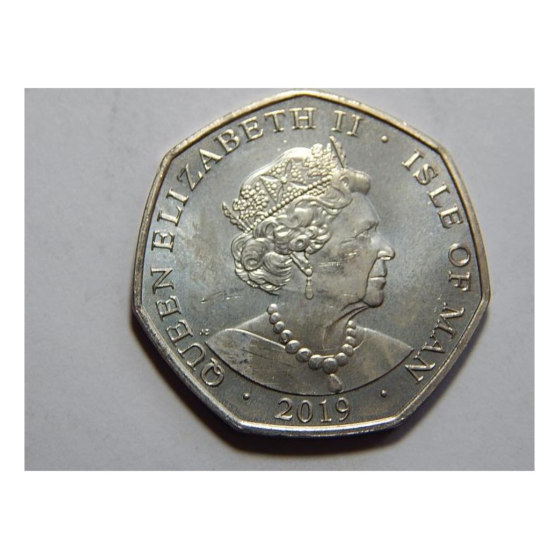 Isle of Man 50 Pence 2019 Second to the Right UNC č39710 Isle of Man 50 Pence 2019 Second to the Right UNC č39710