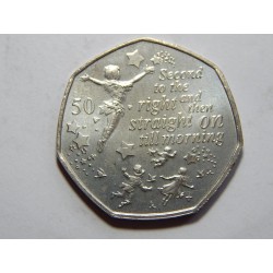 Isle of Man 50 Pence 2019 Second to the Right UNC č39710