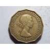 Anglie 3 Pence 1953 XF č37321 