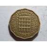 Anglie 3 Pence 1953 XF č37321 