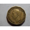 Anglie 3 Pence 1942 XF č38371