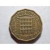 Anglie 3 Pence 1960 XF č38353 