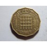 Anglie 3 Pence 1962 XF č37252 
