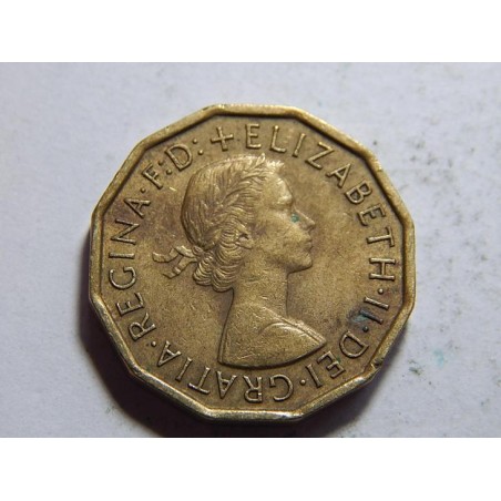 Anglie 3 Pence 1966 XF č37237 
