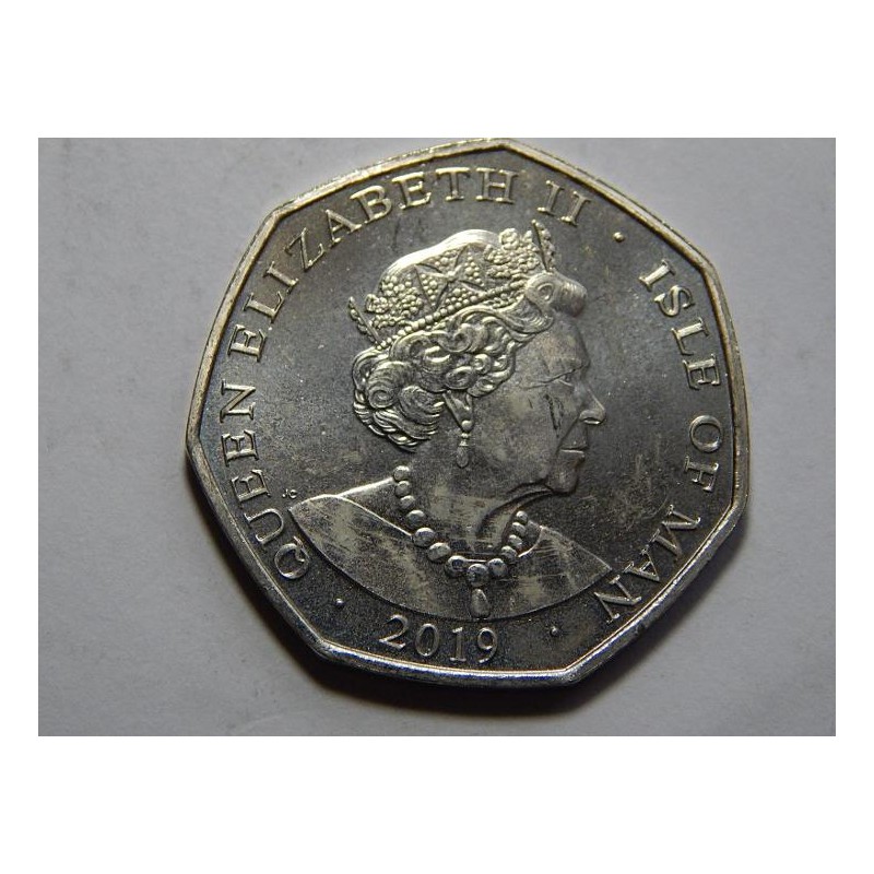Isle of Man 50 Pence 2019 Wendy UNC č39712 Isle of Man 50 Pence 2019 Wendy UNC č39712