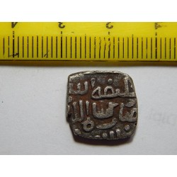 Delhi Sultan Mubarak Shah 8 Gani Ag 3.40 g 15mm č00386