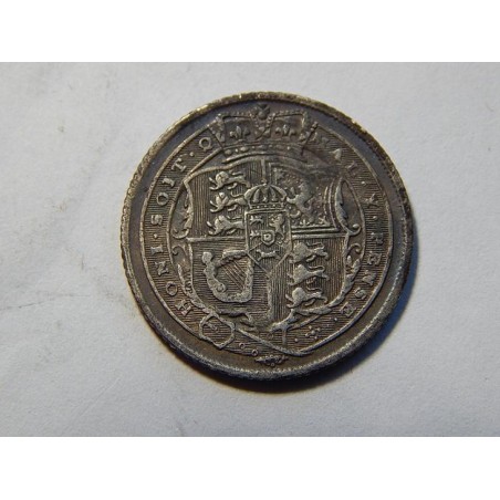 Anglie 6 Pence 1816 Ag XF č00392