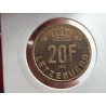 Luxembourg 20 Francs 1992 RRR XF č00381 