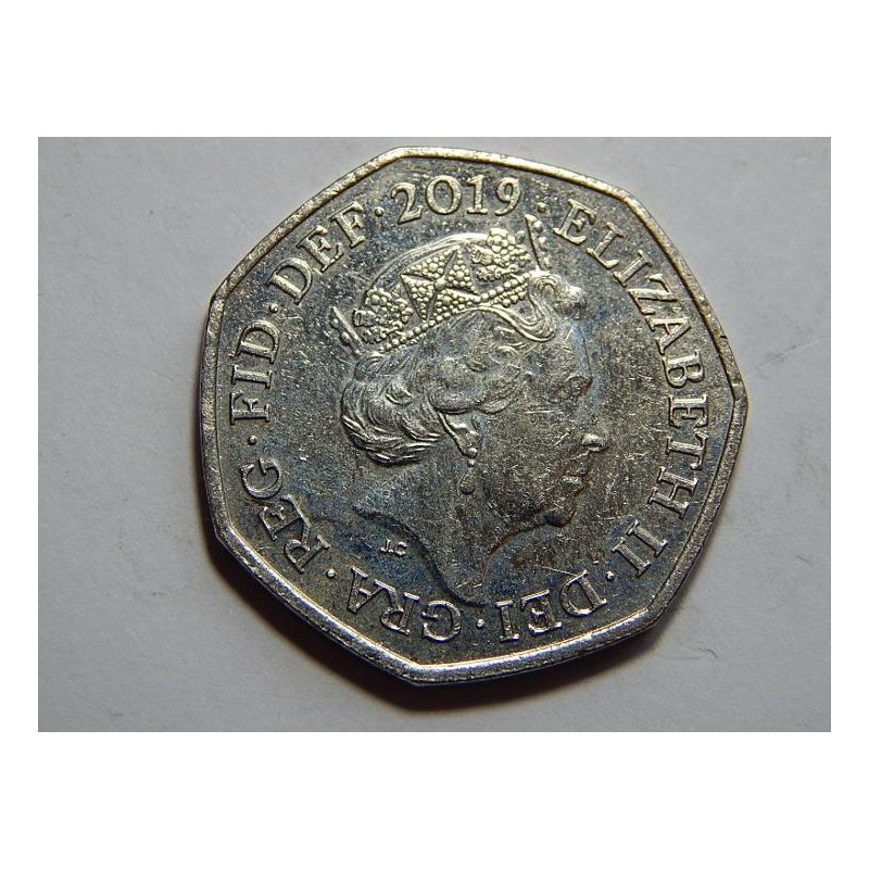 Anglie 50 Pence 2019 UNC č39721 Anglie 50 Pence 2019 UNC č39721
