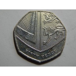 Anglie 50 Pence 2019 UNC č39721