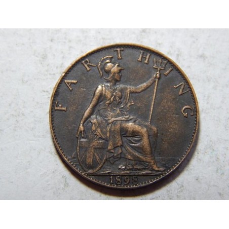 Anglie 1 Farthing 1898 UNC č44078