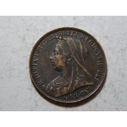 Anglie 1 Farthing 1898 UNC č44078
