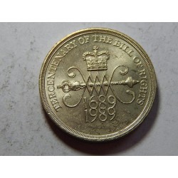 Anglie 2 Pounds 1989 XF-UNC č39813