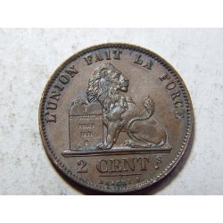 Belgie F. Legenda 2 Cents 1876 UNC č44111