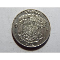 Belgie F. legenda 10 Francs 1972 XF č27970