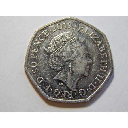 Anglie 50 Pence 2019 Paddington XF-UNC č44158
