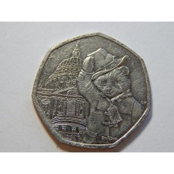 Anglie 50 Pence 2019 Paddington XF-UNC č44158