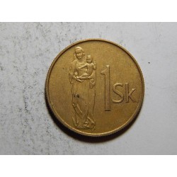 Slovensko 1 Koruna 1995 XF č35674   