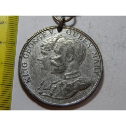 Anglie medaile King Georg V. a Queen Mary 1935 čŠU013