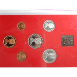 Anglie sada mincí 1981 PROOF ve fodleru čŠU004