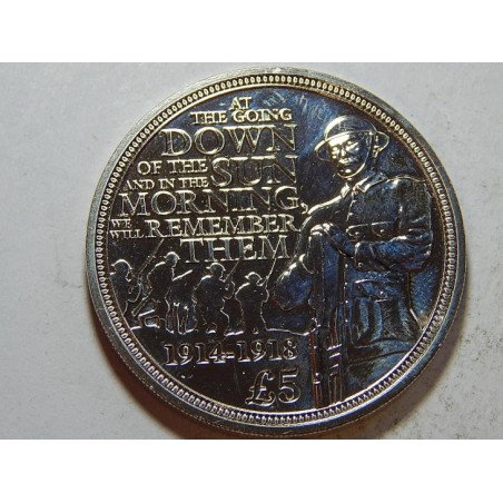 Guernsey 5 Pounds 2014 PROOF č39218